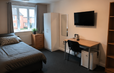 Supported housing bedroom